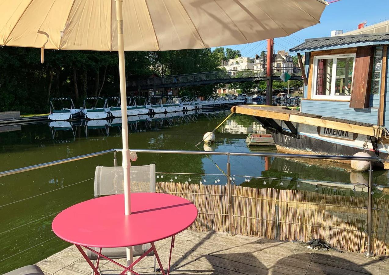 Bateau Appartement Sur L'Erdre Au Coeur De Nantes Extérieur photo